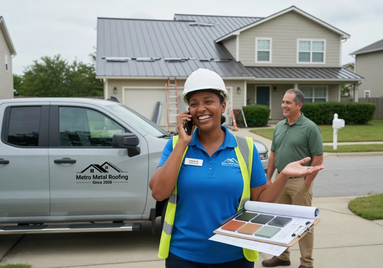 Storm Damage Metal Roof Repair in Institute, WV